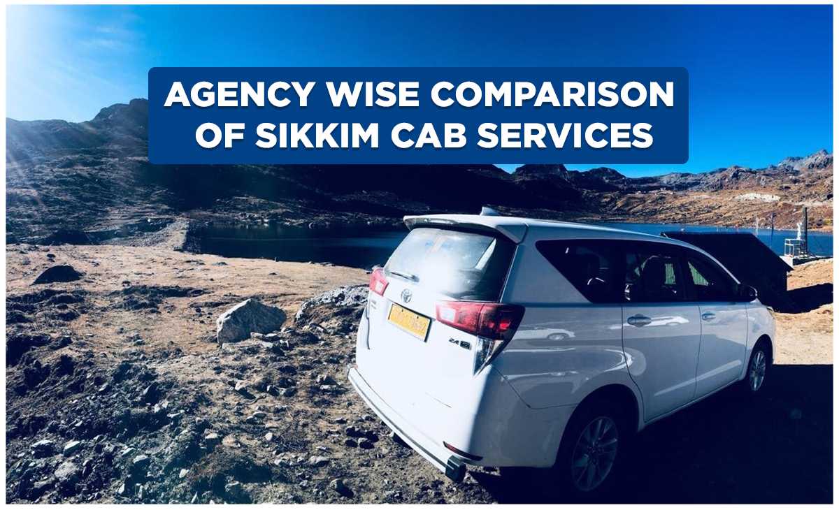 Agency Wise Comparison of Sikkim Cab Services